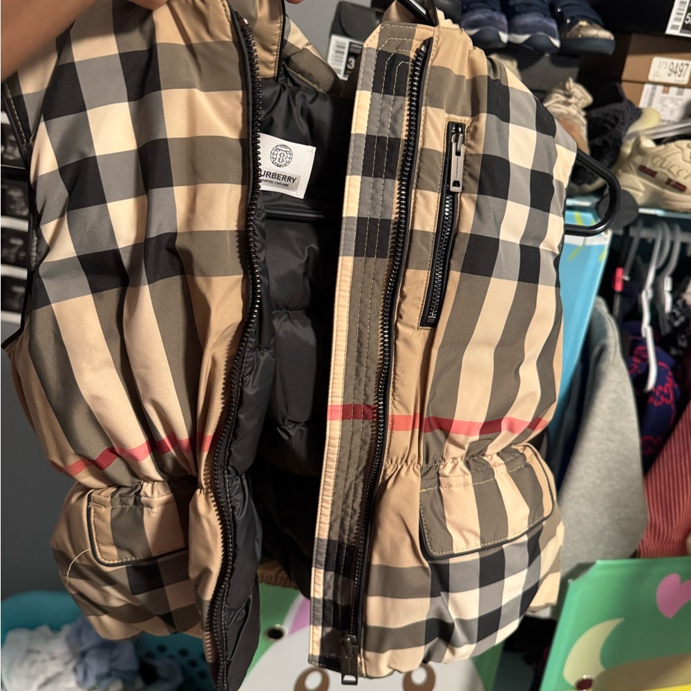 Girls Burberry Vest